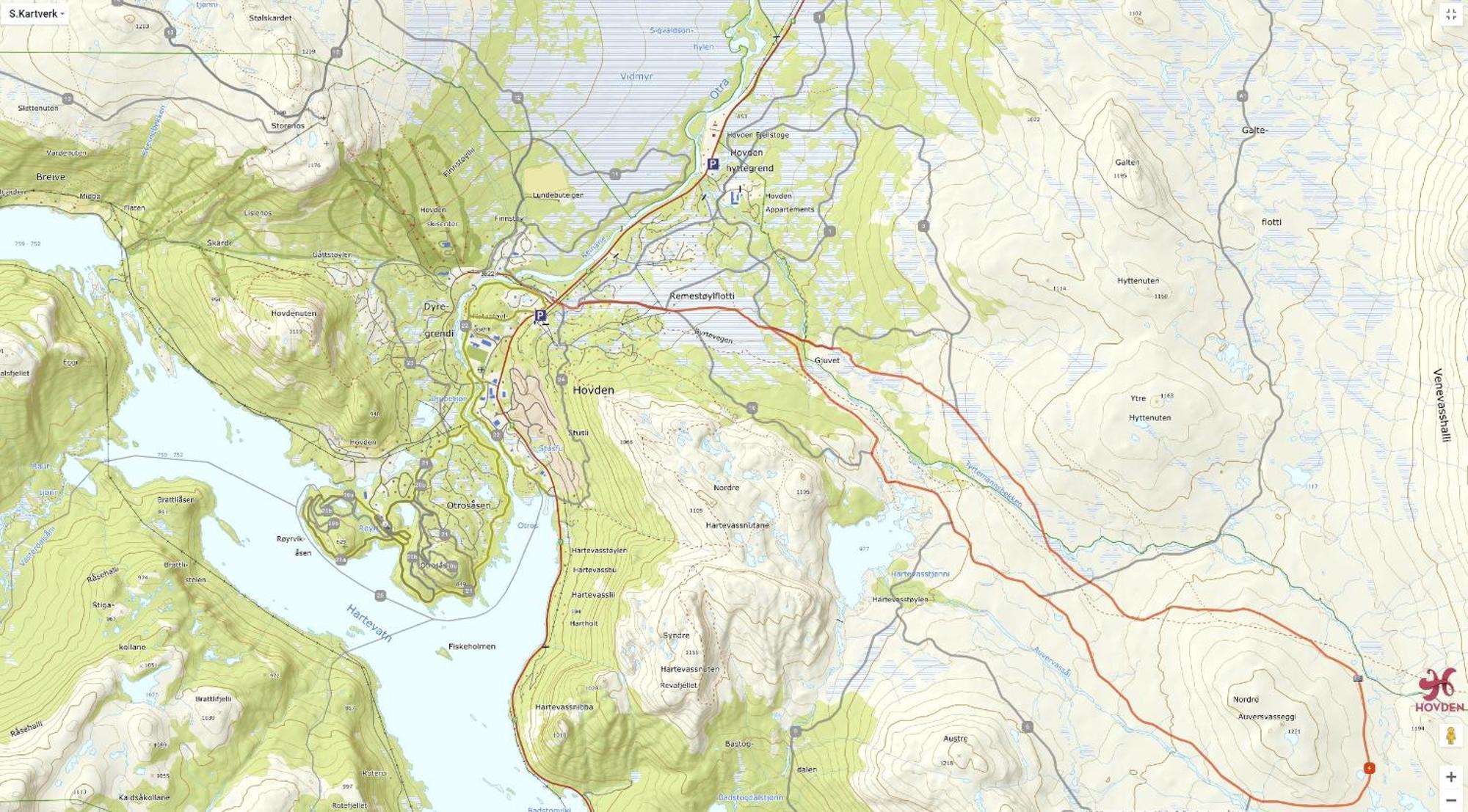 Hotel Hovden Hoyfjellsenter Zewnętrze zdjęcie